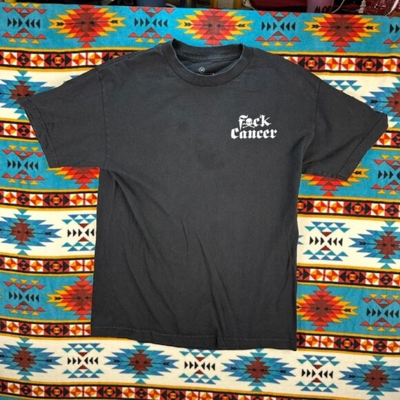 FxxC Cancer Foundation Graphic T-Shirt Supporter Tee Skull‎ Bones Medium - Picture 1 of 5
